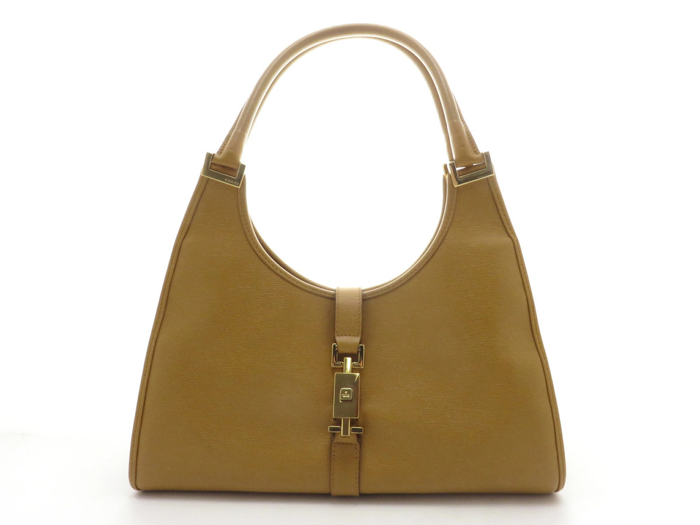 Gucci Jackie Hobo Bag Gold Leather
